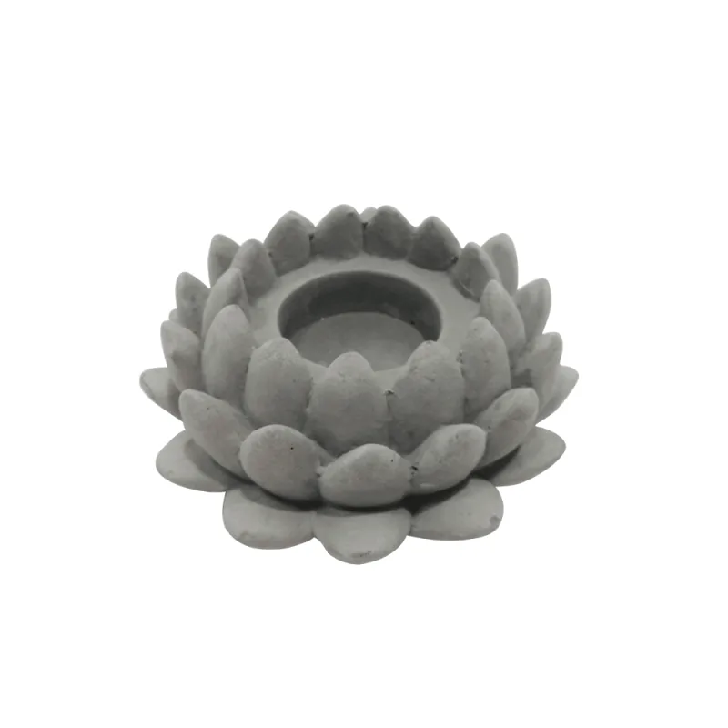 Porta Vela Krea T-Light Cimento - Krea