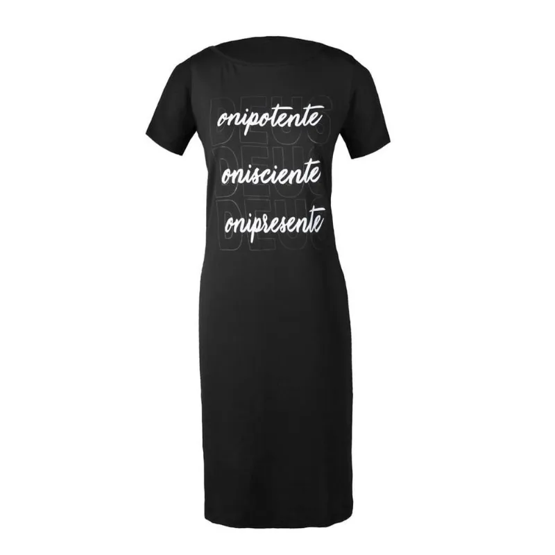 Vestido Deus Onipotente Preto - M