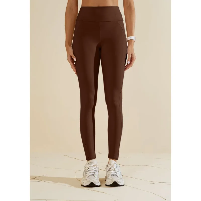 Calça Morena Rosa Legging Média Marrom P