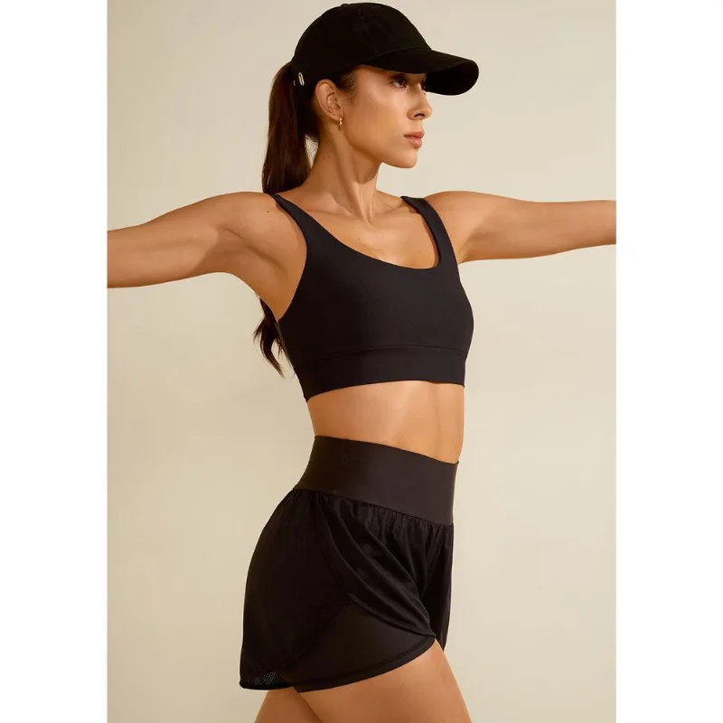 Shorts Morena Rosa Reto Alta Preto M