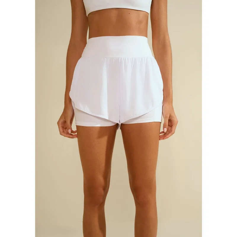 Shorts Morena Rosa Reto Alta Branco P