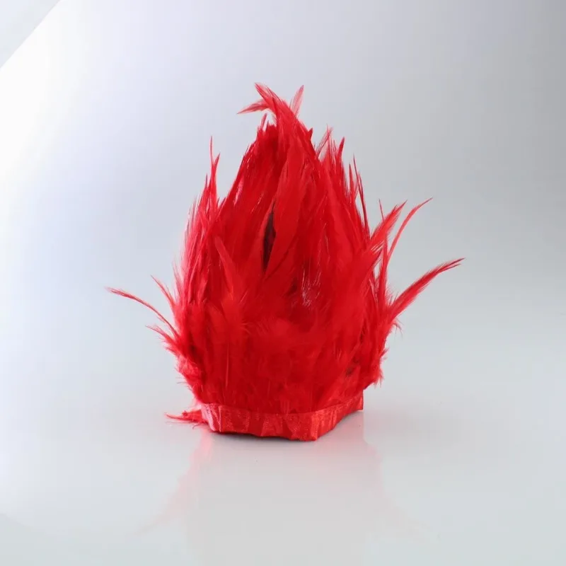 PENA DE CHINCHILA COM 2 METROS 201 - Vermelho