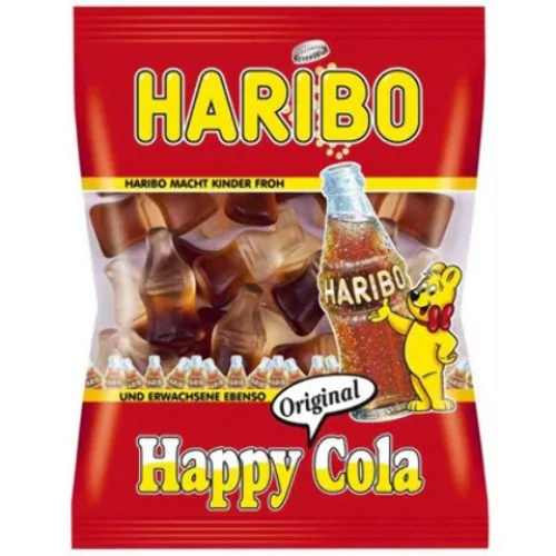Bala Haribo Happy Cola 100gr - EUROFOODDEALS