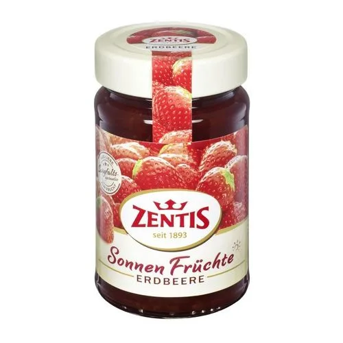 Geleia Zentis 250gr Morango - ZENTIS