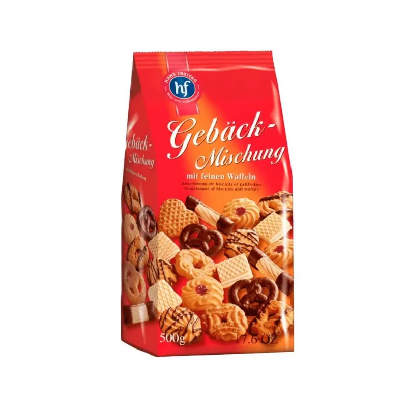 Biscoitos Doces Sortidos Hans Freitag 500g
