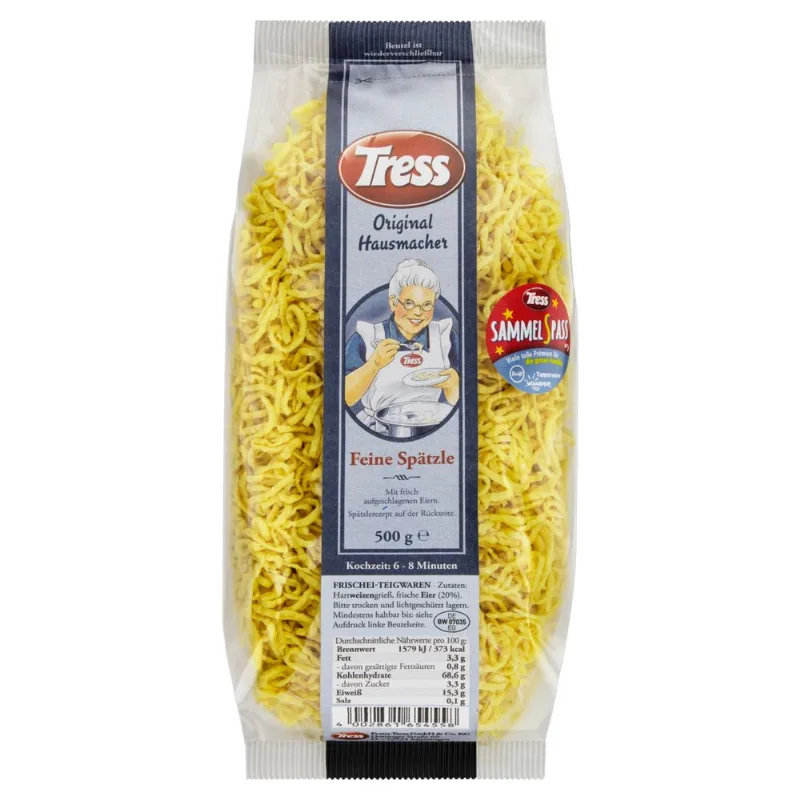 Massa Tress Spatzle Extra Fina Tradicional 500g