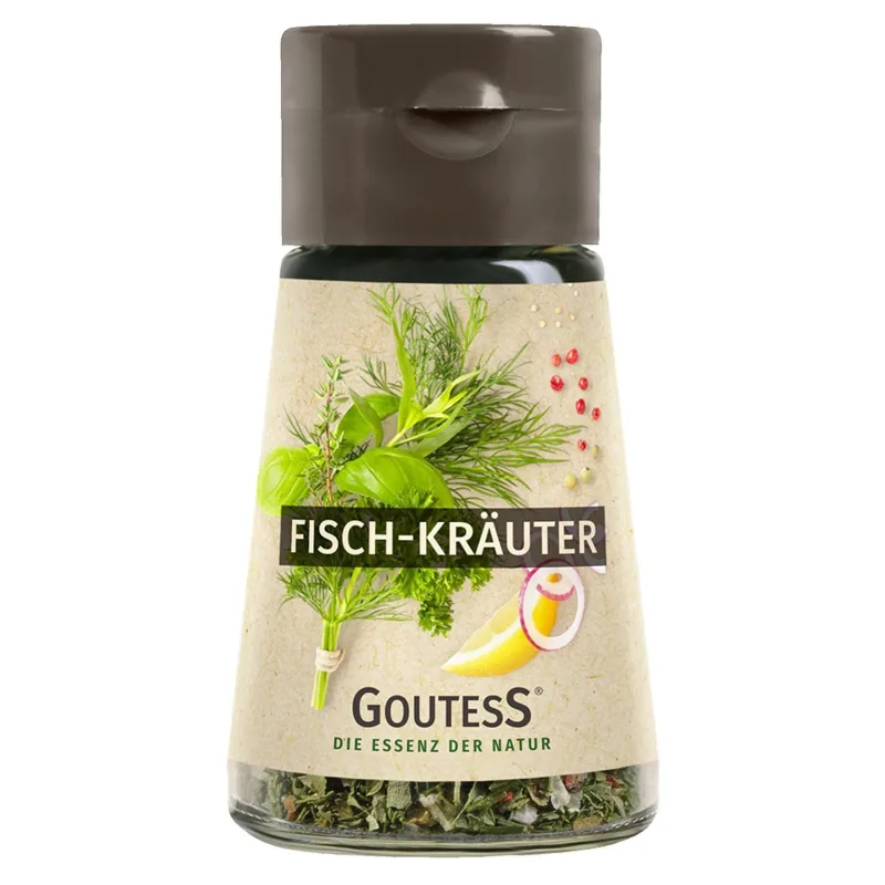 Ervas P/ Temperar Peixes 7g Goutess - GOUTESS