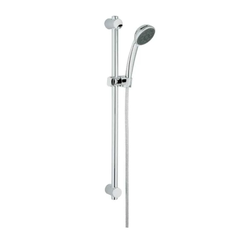 Ducha de parede com barra deslizante com 3 jatos Vitalio Trend cromado Grohe