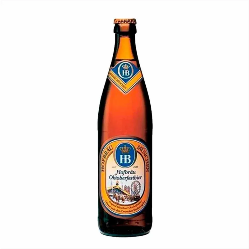 Cerveja Alemã HB Oktoberfest Garrafa 500ml