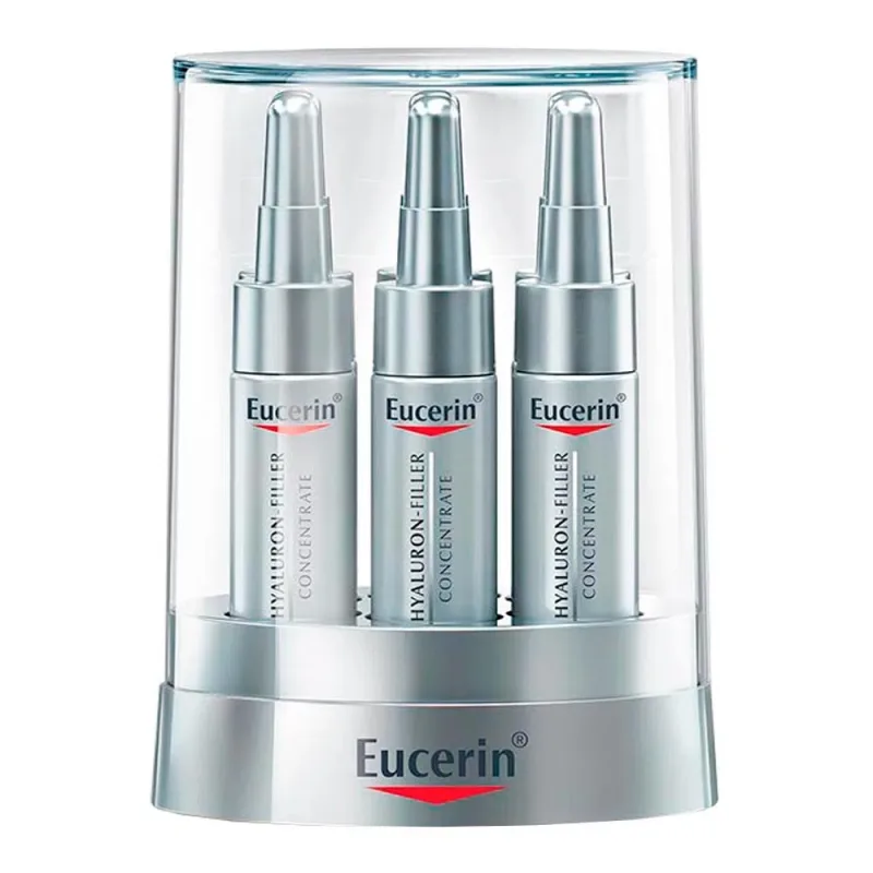 Sérum Facial Anti-Idade Eucerin Hyaluron-Filler Concentrate 6 Ampolas de 5ml - Eucerin