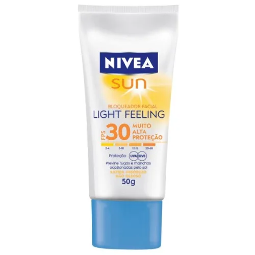 Nivea Sun Light Feeling Fps 30 Facial - NIVEA