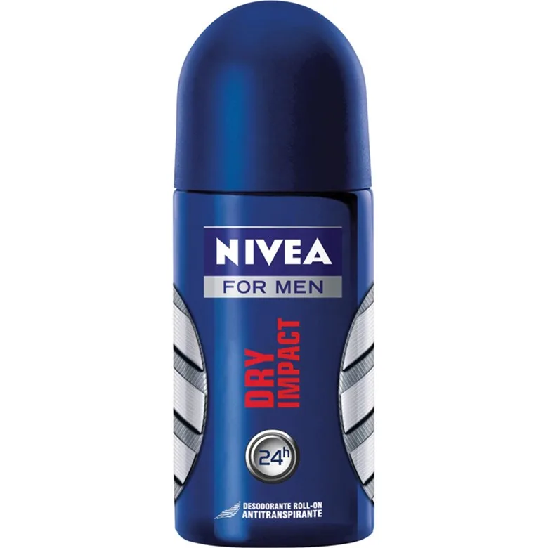Antitranspirante Roll On Nivea Men Dry Impact Plus 50ml - NIVEA