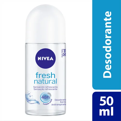 Antitranspirante Roll On Nivea Fresh Natural 50ml - NIVEA