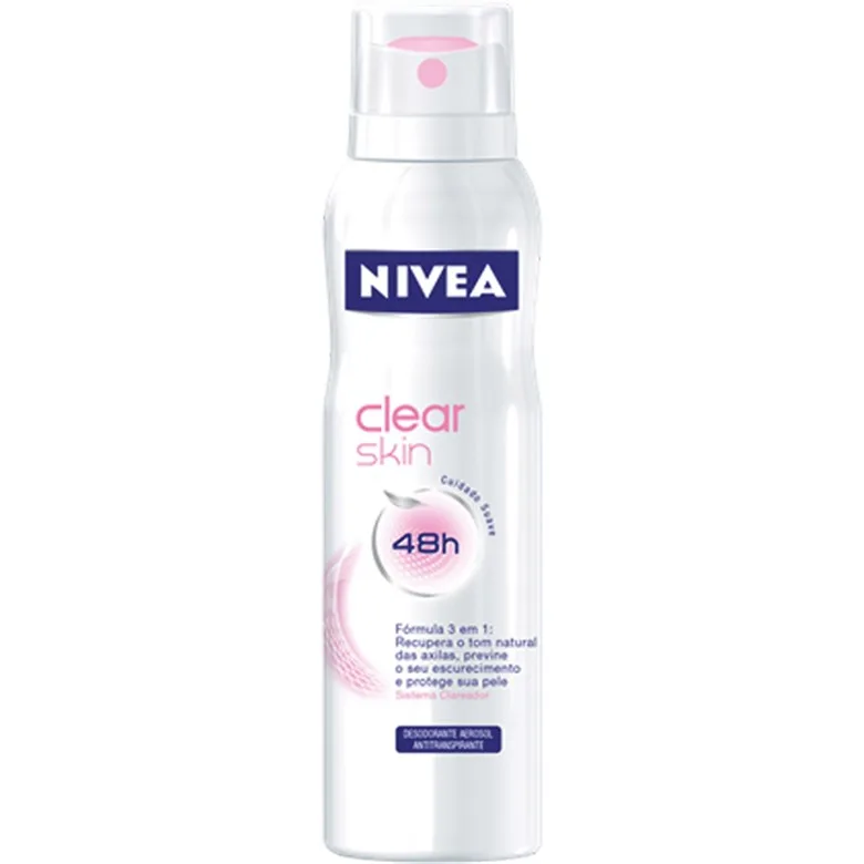 Antitranspirante Aerossol Dermo Clareador Nivea 150ml - NIVEA