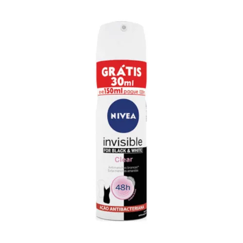 Des Nivea Invisible Clear 150ml - NIVEA