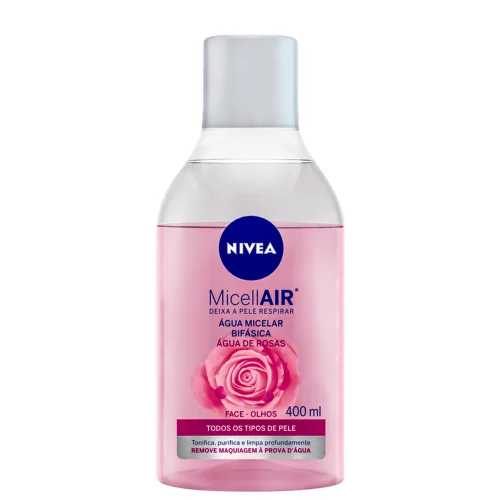 Agua Micelar Nivea Rosas 400ml - NIVEA