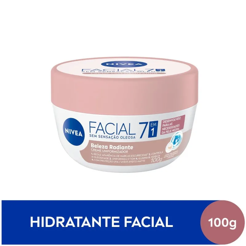 CR NIVEA FACIAL PELE NEGR 7EM1-0987 100G UNIDADE - Nivea