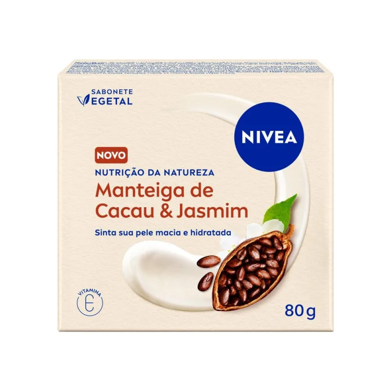 Sab Nívea manteiga de cacau e jasmim 80g - Nivea