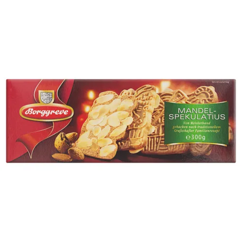 Biscoito Com Amêndoas Spekulatius Borggreve 300g - BORGGREVE