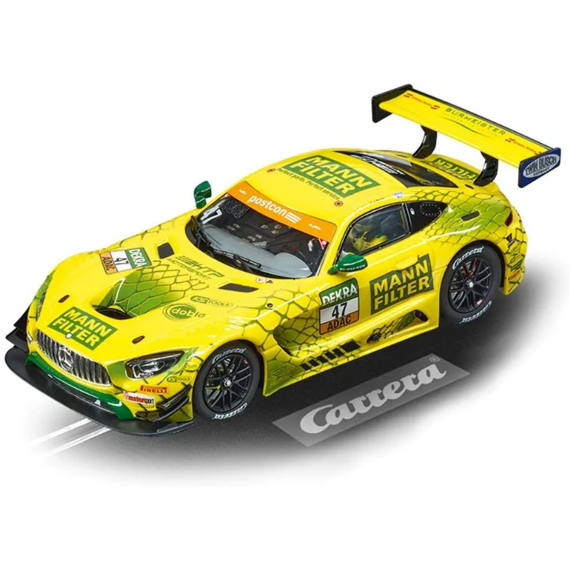 Carrinho Mercedes-Benz AMG 1:32 GT3 Mann Filter Team HTP #47 Carrera