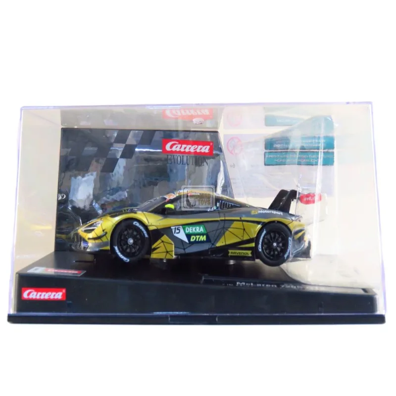 Miniatura Carro p/ Autorama 1/32 - Carrera Evolution McLaren 720S GT3 JP #15
