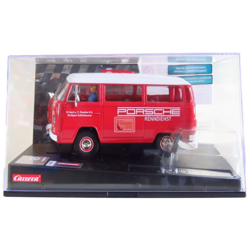 Miniatura Carro p/ Autorama 1/32 - Carrera Evolution VW Bus Kombi T2B Porsche