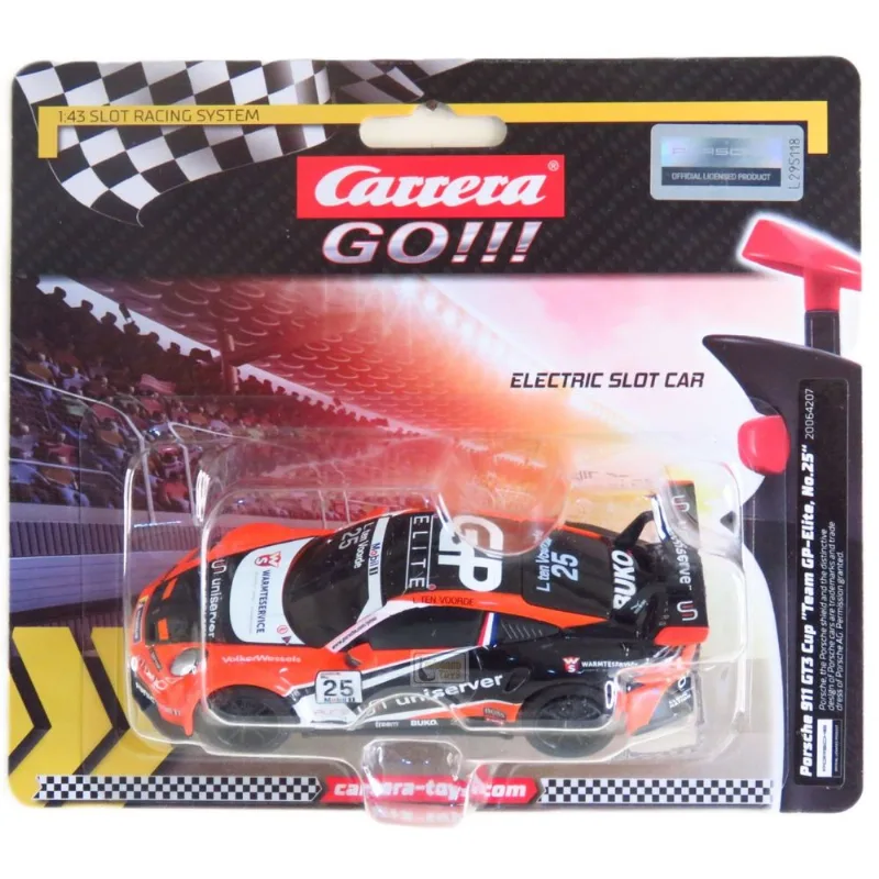 Miniatura para Autorama Carrera Go - 1/43 - Carrera Porsche 911 GT3 GP-Elite #25