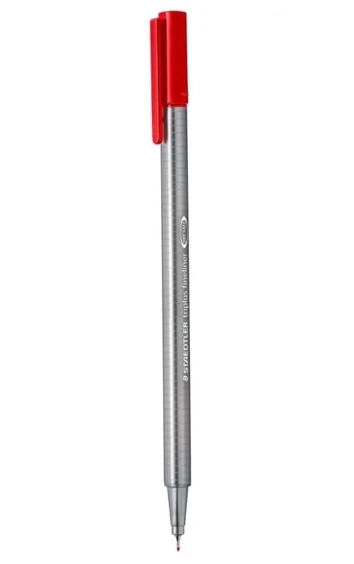 Caneta Fineliner Vermelha - LC