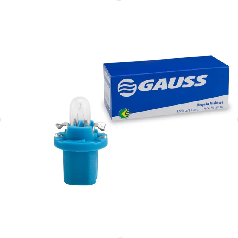 Lâmpada Painel BX8,5d 12V 1,2W Azul Claro - Original 2721 MFX Osram
