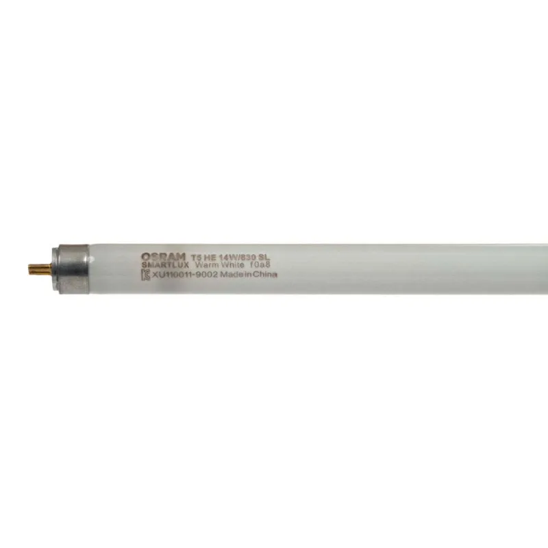 Lâmpada fluorescente T5 14W 3000K amarela Osram