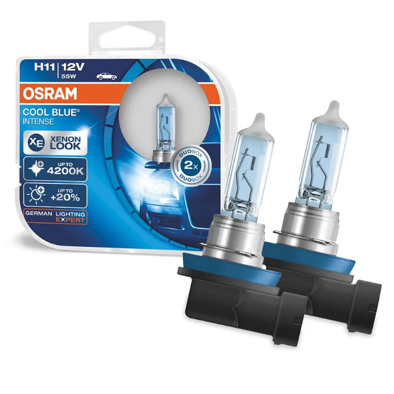 Lâmpada H11 4200K 12V 55W - Cool Blue Intense 64211CBI Osram