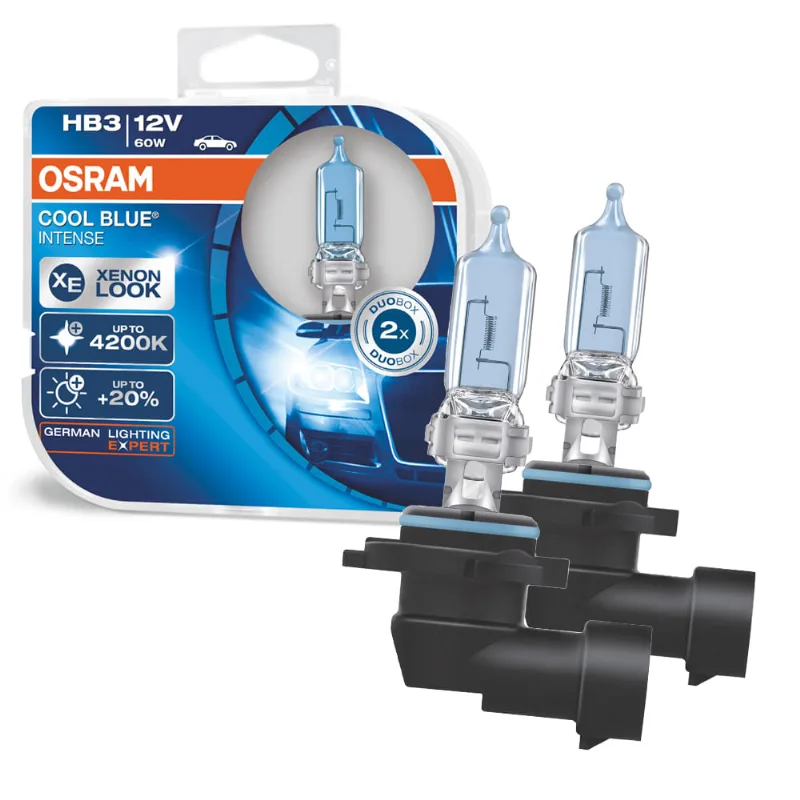 Lâmpada HB3 4200K 12V 60W - Cool Blue Intense 9005CBI Osram