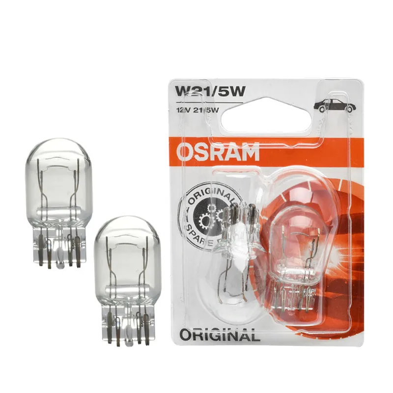 Lâmpada Super Pingão W21/5W 12V 21/5W Luz Branca - Original 7515 Osram