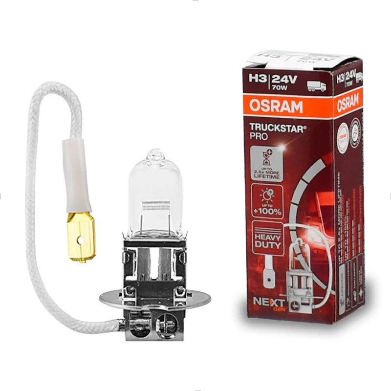 Lâmpada H3 3200K 24V 70W - TruckStar Pro 64156TSP Osram