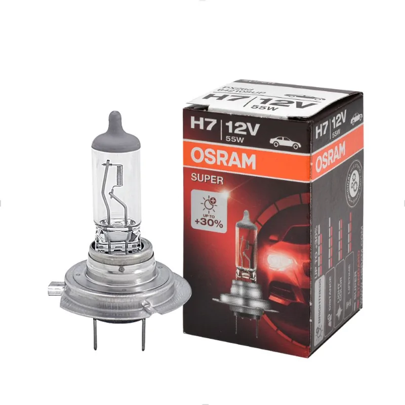 Lâmpada H7 3200K 12V 55W - Super 64210SUP Osram