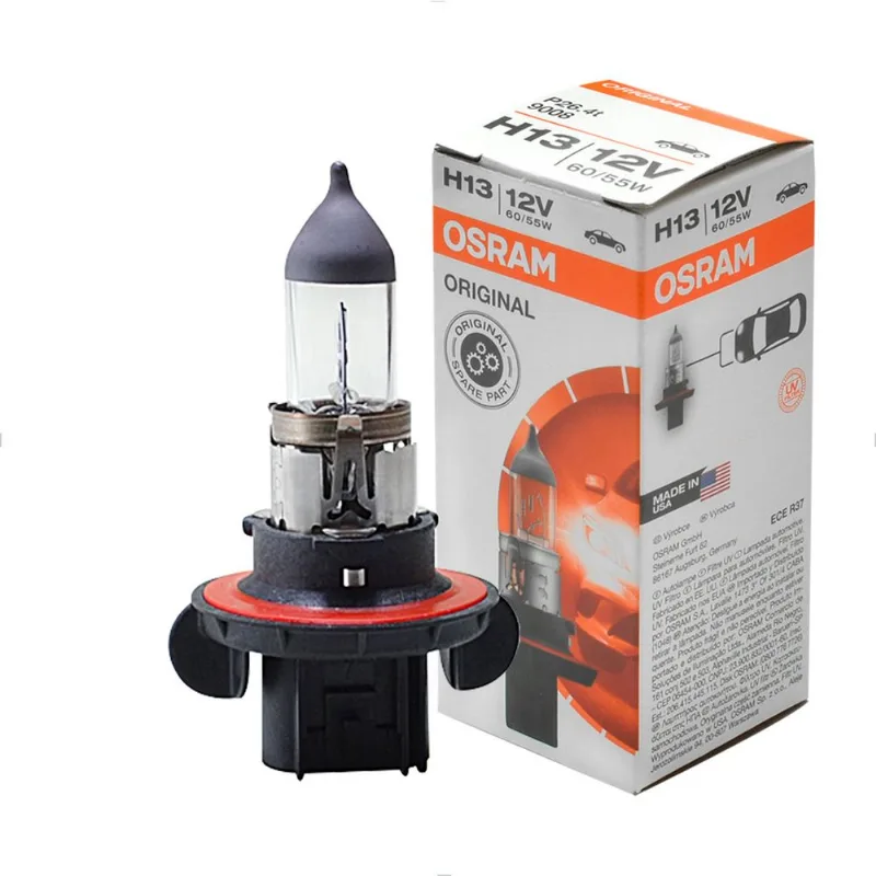 Lâmpada H13 3200K 12V 60/55W - Standard Original 9008 Osram