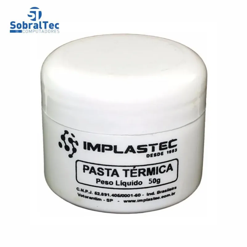 Pasta Térmica Implastec Para Processador 50g Implastec