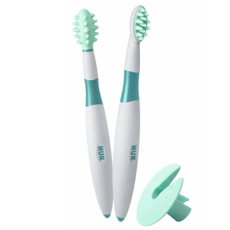 Kit de Treinamento Escova de Dentes e Massageador - nuk