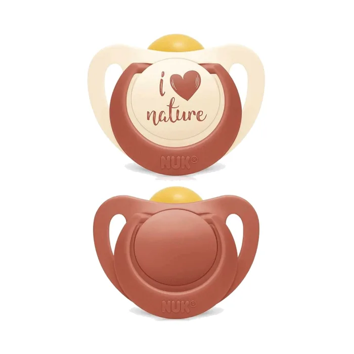 Kit 2 Chupetas For Nature Latex 6m+  Rosa - NUK - Nuk
