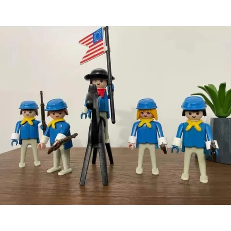 Playmobil Western Forca Com 3 Personagens