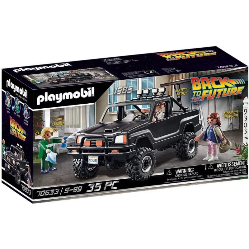 Caminhão Pick-up De Volta ao Futuro Playmobil - Marty