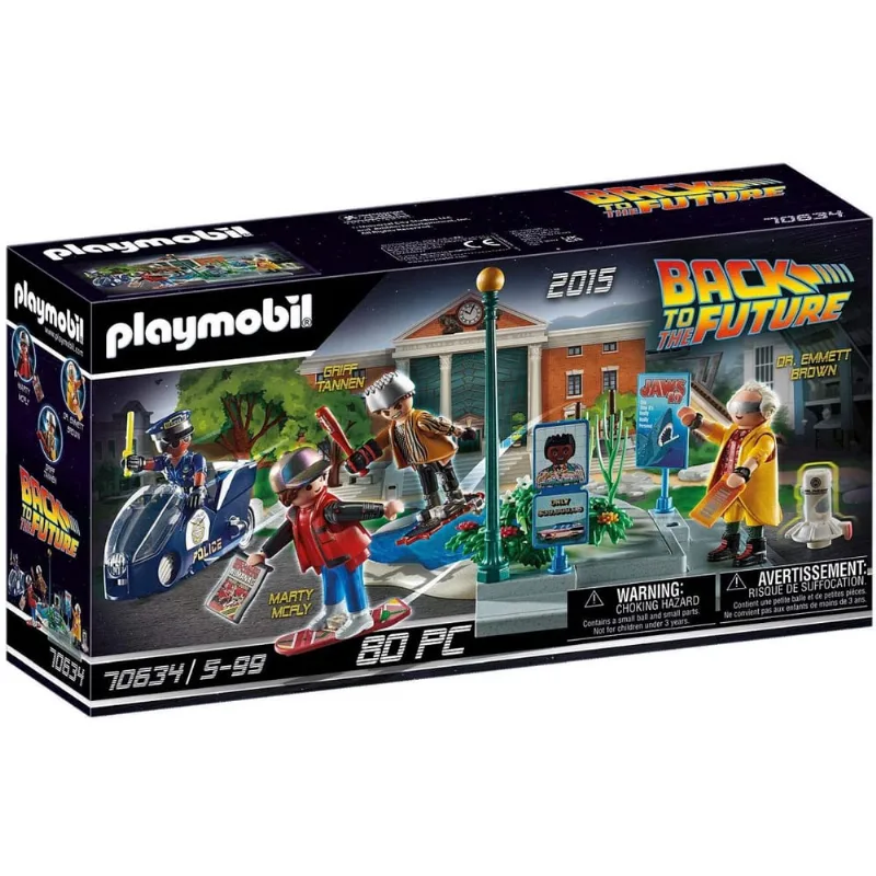 Playmobil De Volta para o Futuro Parte ii Hoverboard Chase
