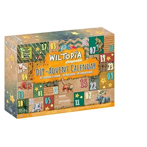 Playmobil Wiltopia diy Calendário do Advento - Playmobil