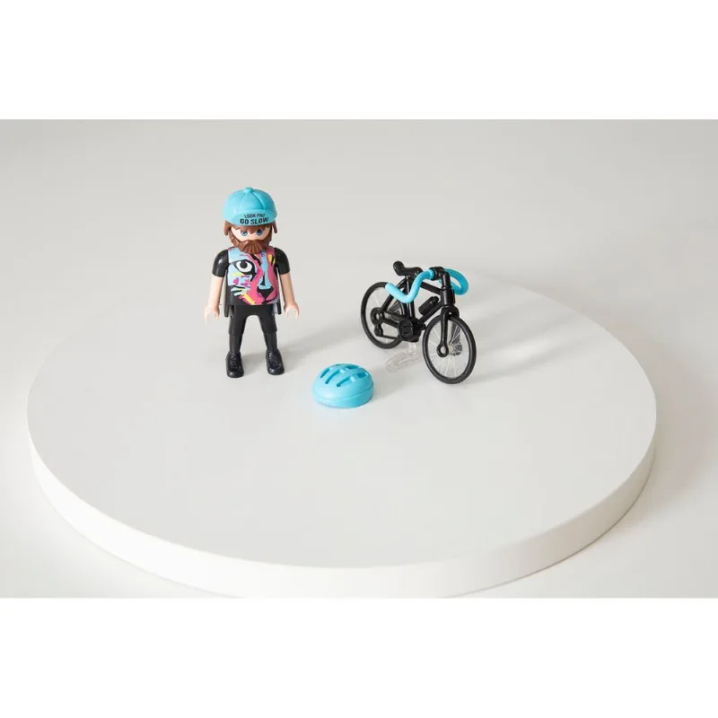 Boneco Playmobil - Ciclista - Bonecos Para Constelação Familiar
