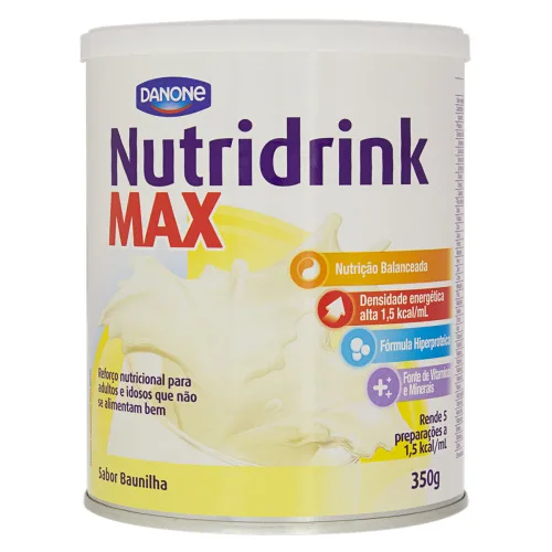 Nutridrink Max Sabor Baunilha Com 350g - NUTRIDRINK