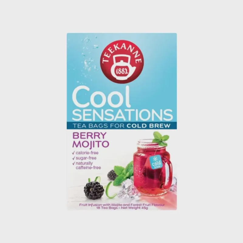 Chá Cool Sensations Berry Mojito Teekanne 18 Sachês