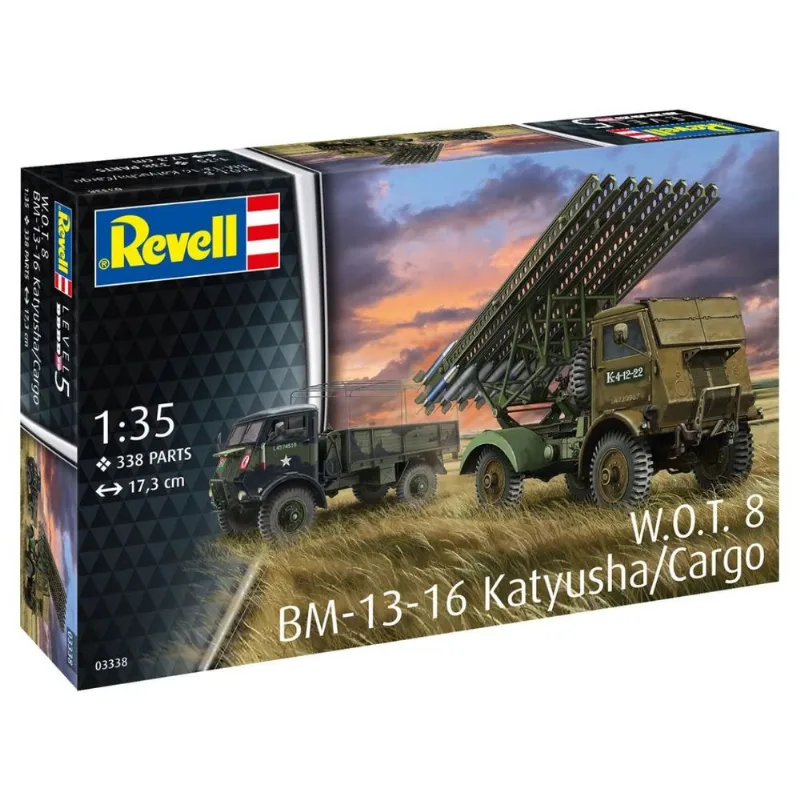 BM-13-16 ON WOT 8 CHASSIS 1/35 REV03338