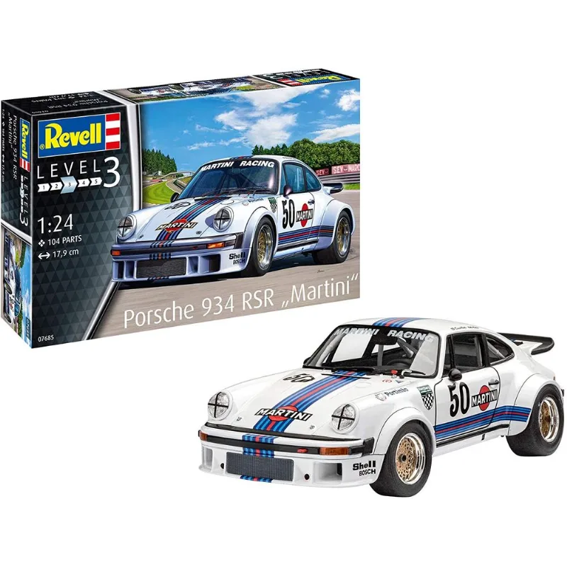 Porsche 934 RSR Martini Racing - 1:24 - Revell Revell