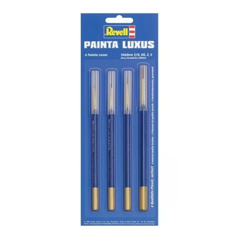 Jogo De Pinceis Painta Luxus Revell 39629