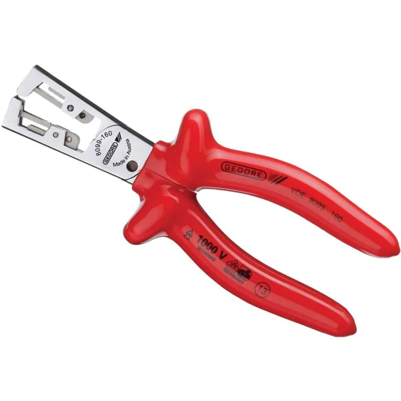Alicate Desencapador para Terminais 6.1/2” Isolado VDE - Gedore - GEDORE